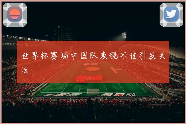 世界杯赛场中国队表现不佳引发关注