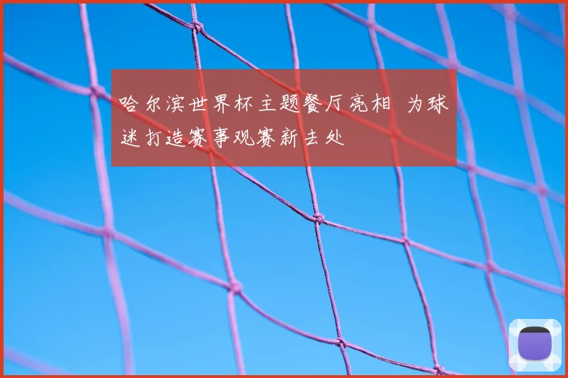 哈尔滨世界杯主题餐厅亮相 为球迷打造赛事观赛新去处